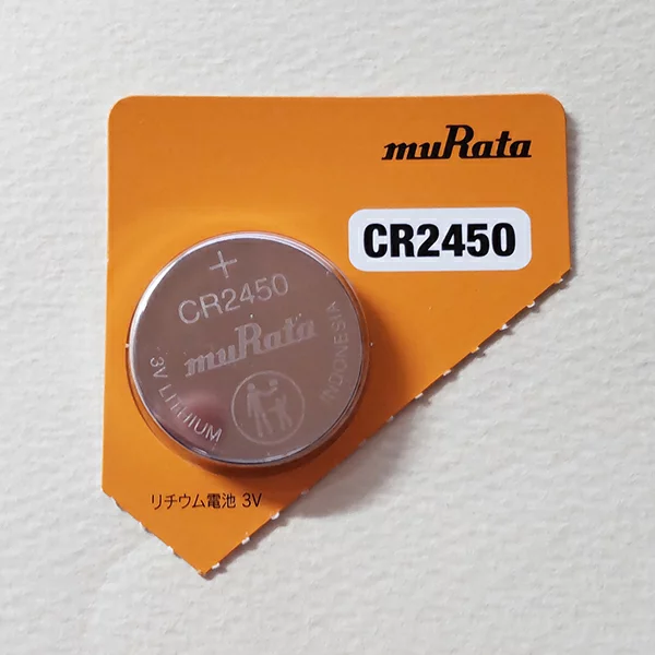 村田製作所】リチウム電池 CR2450 有限会社岡山時計部品センター